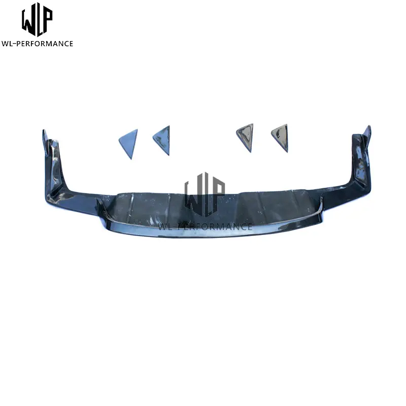 Mustang углеродное волокно задний спойлер диффузор автомобильный комплект кузова