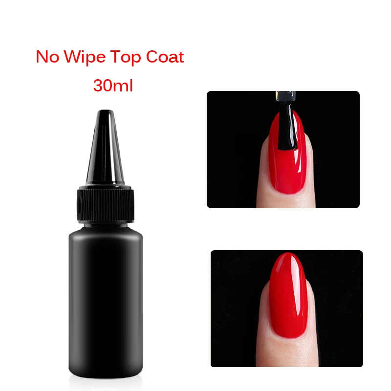 no wipe top coat Mshare база и топ подкрепление гель долгое Уход за ногтями гель лак для ногтей крышка германия здоровья полимерного материала уф лак гель гель топ и база без липкого слоя липкий слой дегидратор лаки праймер для ногтей - Цвет: no wipe top coat