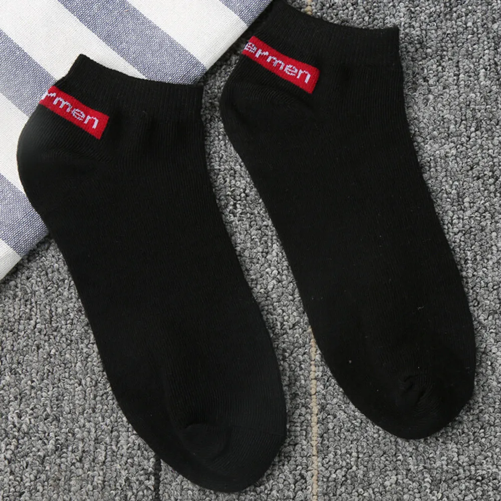 

1Pair Unisex Comfortable Stripe Cotton Sock Slippers Short Ankle Socks Elastic breathable sock unisex comfortable stripes