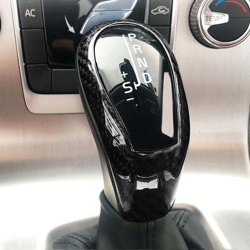 Для Volvo XC60 V40 V60 S60 S80 2013-2018 углеродного волокна чехол для рычага переключения