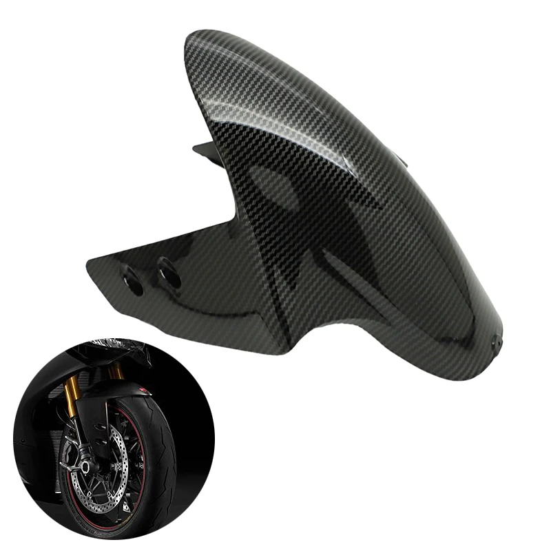 

Carbon Black ABS Motorcycle Front Fender Splash Mudguard for Ducati 899 1199 959 1299 2012 2013 2014
