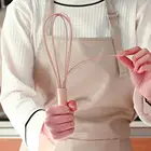 Венчик для яиц силиконовый, Миксер с венчиком для напитков, 1 шт., ручной инструмент, миксер, кухонный блендер, венчик вспениватель для яиц, приготовление пищи, D5N6