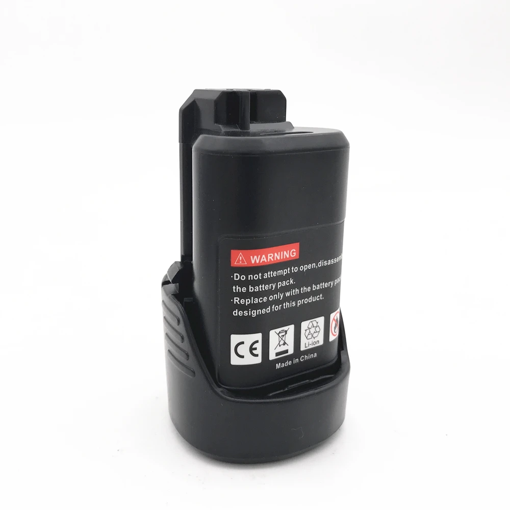 

2021 Li-ion Rechargeable Battery pack replace for BOSCH cordless Electric drill screwdriver BAT411 BAT412A3.0Ah 10.8V 12V