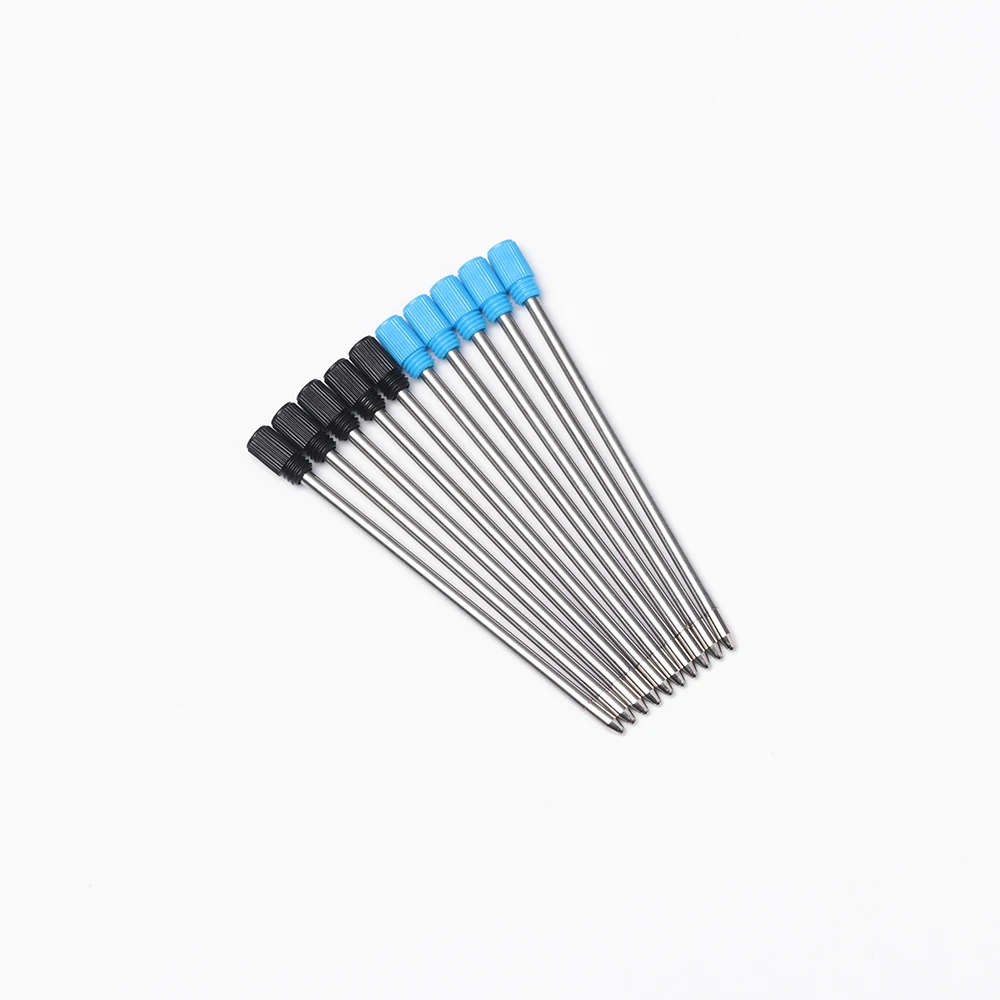 Металлическая шариковая ручка 0 5 мм 10 шт. стержни для ручки с кристаллами и