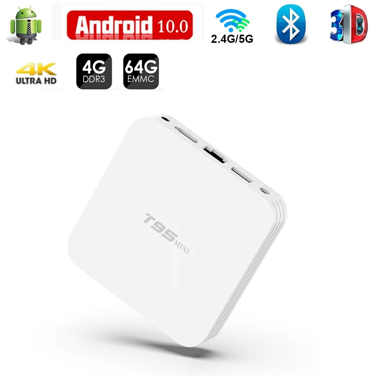 

ТВ-приставка Transpeed, Android 2,4, Wi-Fi 5,8/128 ГГц, 16/32/64/ГБ
