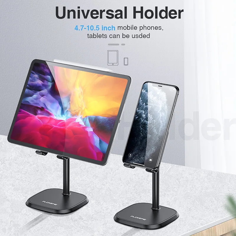 floveme desk holder for phone universal adjustable phone holder for iphone phone stand for ipad tablet mobile phone stand mount free global shipping