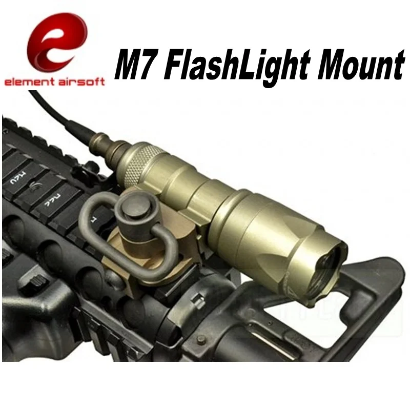 Element Airsoft M7 Скаут Mout антабка Охота вспышки светильник Softair тактическое оружие