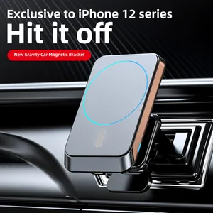 15w car wireless charger mount air vent magnet phone holder for iphone 12 pro max mini fast charging mag safe bracket charge free global shipping