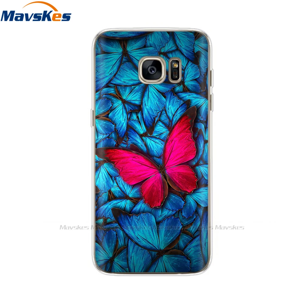 Case for Samsung Galaxy S7 Edge Case Cover for Samsung Galaxy S6 Edge Case for Samsung S7 S6 G920F I9600 Cover Silicon Funda Bag