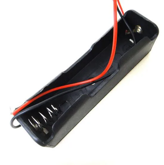 HJXY 10 шт. небольшая коробка Пластик оболочки Батарея 1x18650 3 7 V Чехол держатель чехол