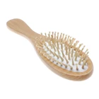 Уход за волосами и Красота Спа Массажер 1 шт. Одежда высшего качества Массажная расческа деревянные бамбуковые щеточка для ухода за волосами, инструменты для укладки волос