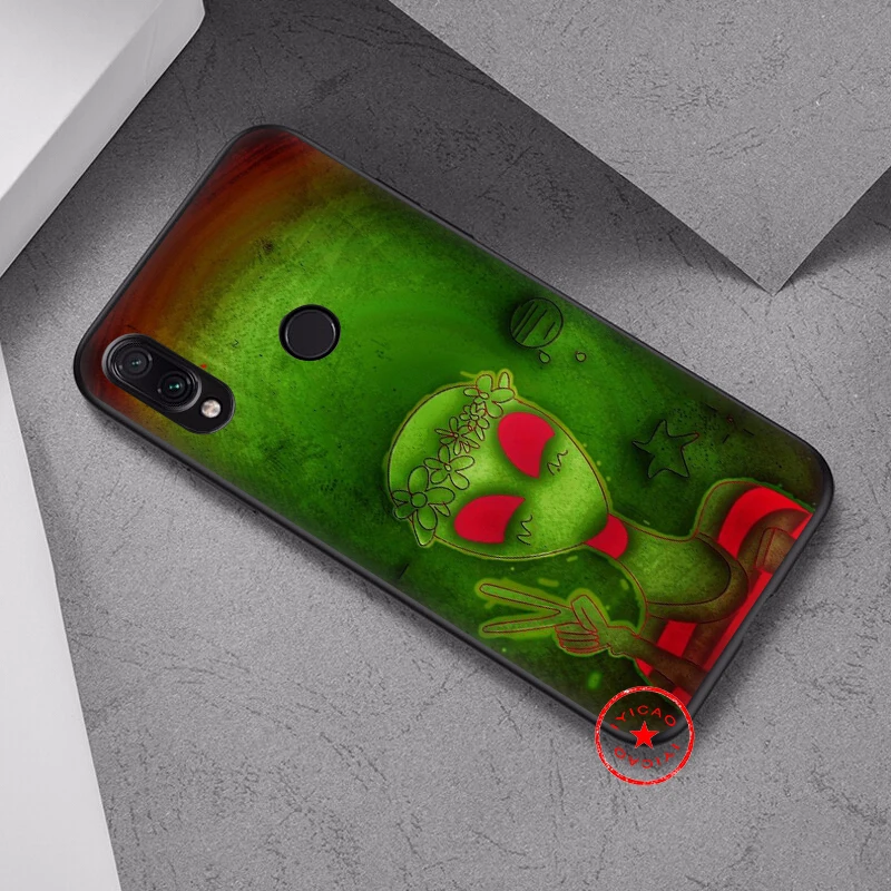 IYICAO Alien girl милый мягкий чехол для Xiaomi Redmi K20 8A 7A 7 S2 6 Pro 5 Plus Go 5A 4X 4A силиконовый |