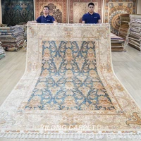 7 2x10 2 traditional oriental handknotted hand woven silk carpets cqg44a