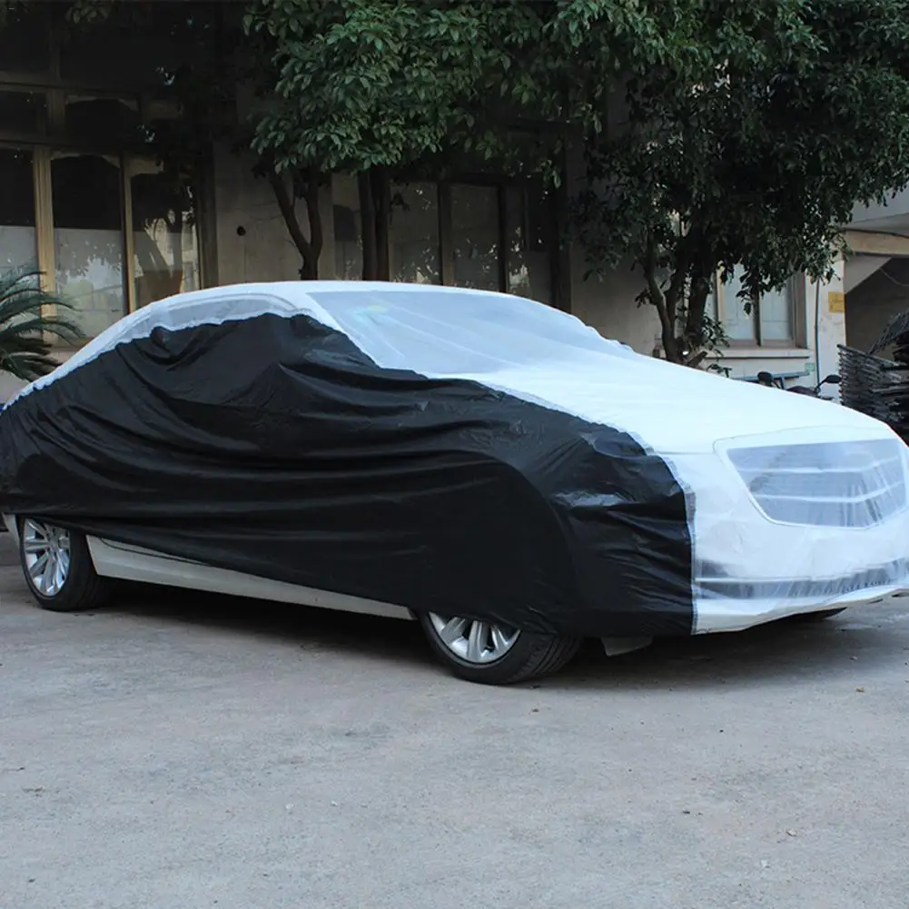 

Car Clothing Universal Rainproof Dustproof Sunproof Sun Protection Car Cover With Thick PEVA Clothing S/M/L