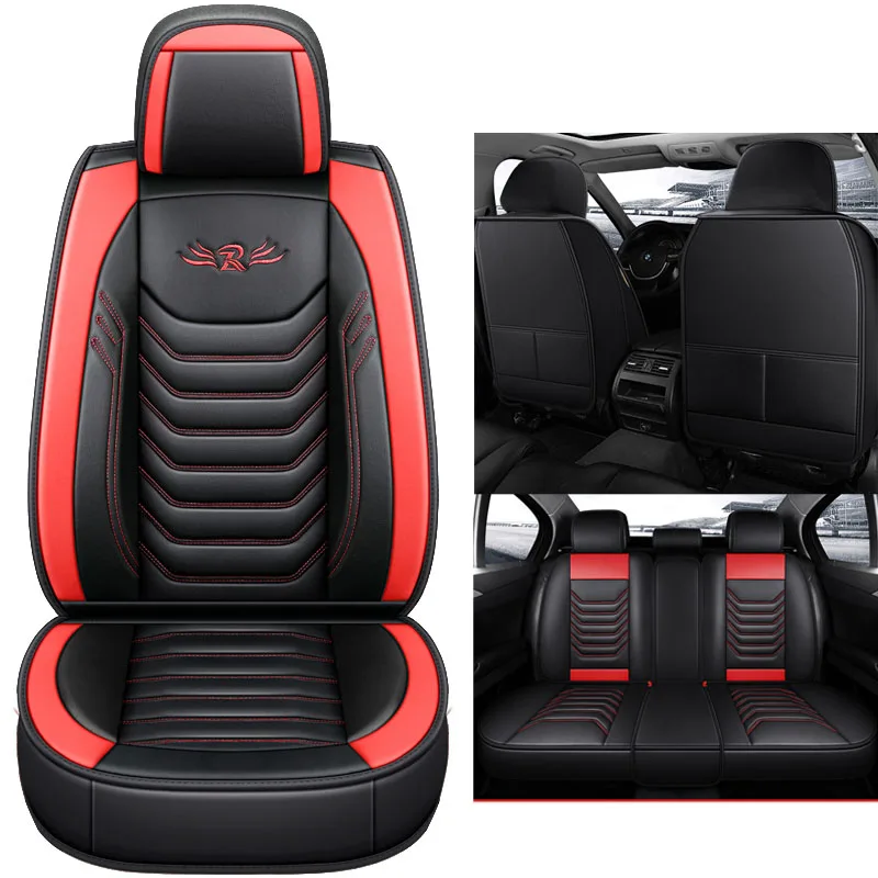 

Leather car seat cover For toyota prius CHR land cruiser 100 200 corolla e150 aygo prado 150 highlander harrier wish accessories