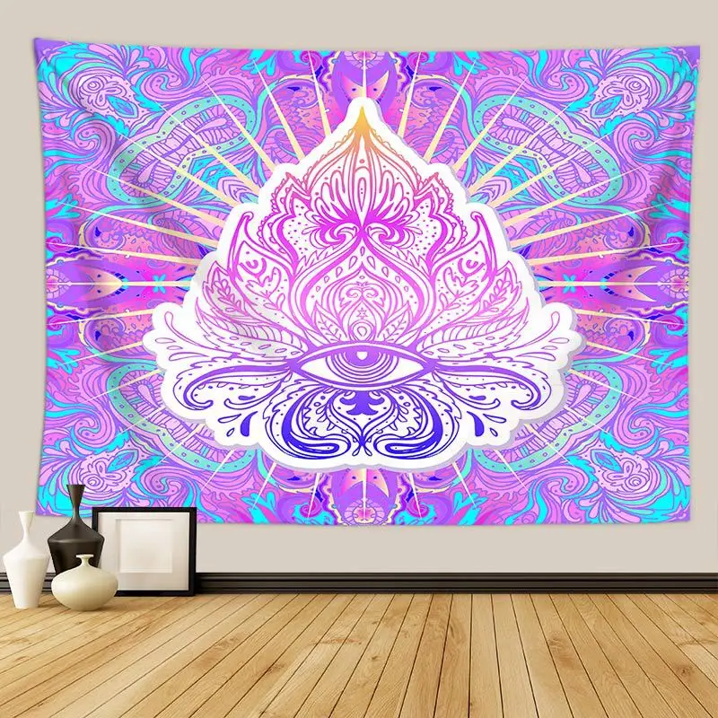 Гобелен в Стиле Йоги украшение для семейного общежития гобелен на заказ пляжное
