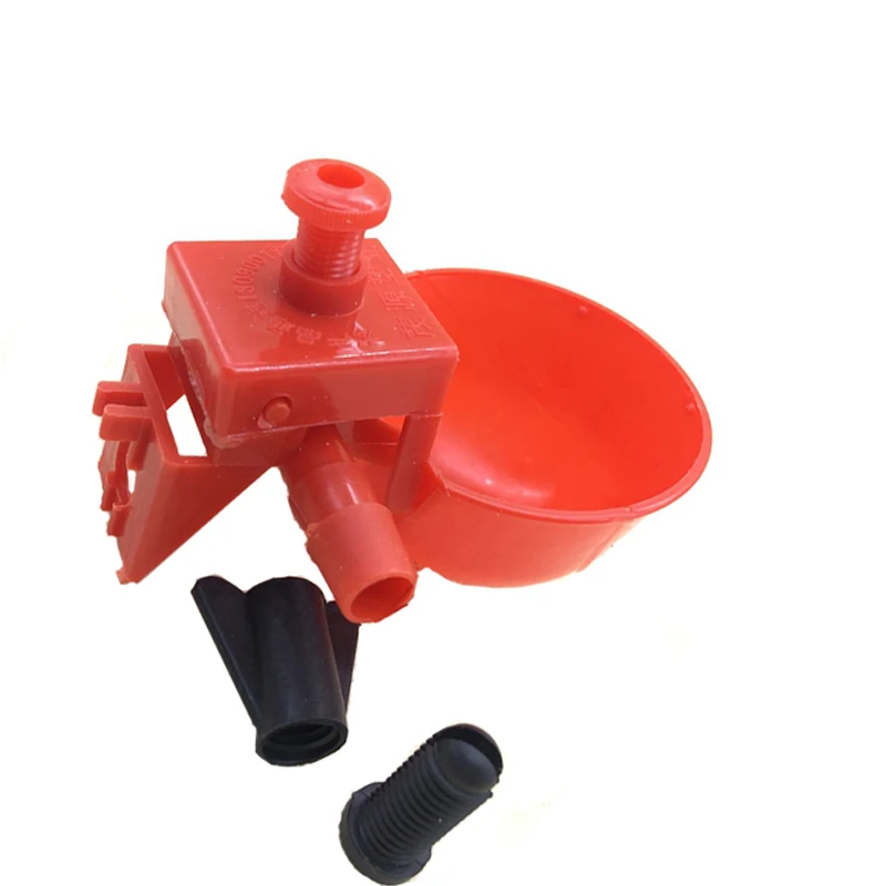 

Chicken Water Drinker Quail Birds Drinker Chicken Waterer Bowl Farm Animal Supplies Easy Installation With Screws
