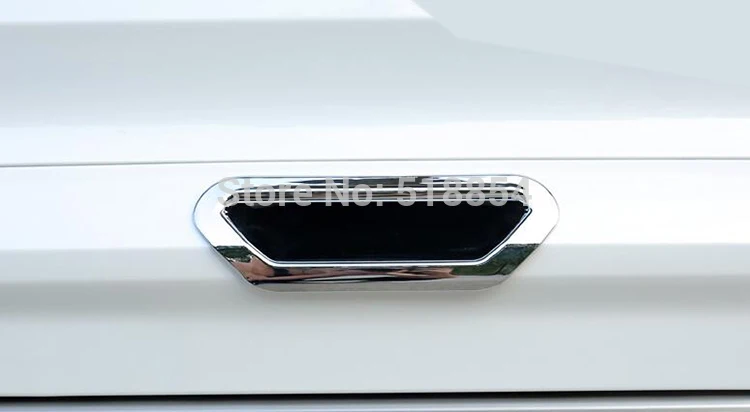 Подходит для 2013 2014 2015 2016 2017 FORD ESCAPE KUGA хромированная Задняя Крышка багажника Ручка