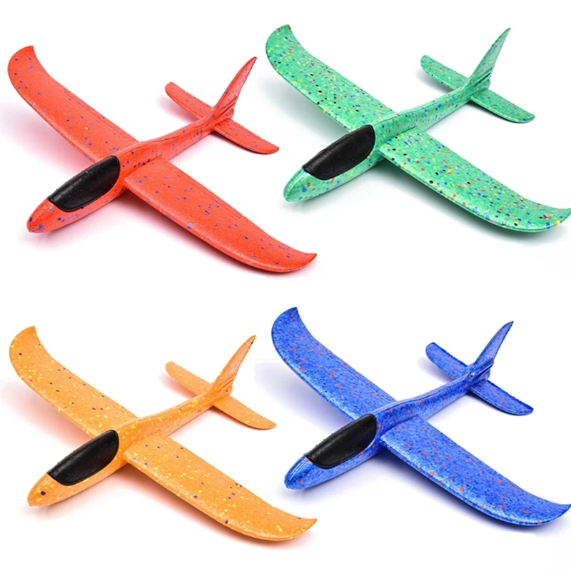 

48cm Hand Launch Throwing Foam Palne EPP Airplane Model Glider Plane Aircraft Model Outdoor DIY Educational Toy For Children