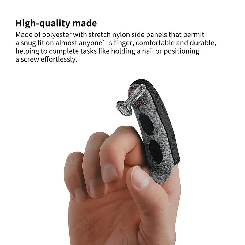 

ALLOMN Multi-Purpose Repair Sleeve Reliable Glove Polyesters Fiber Finger Cots Lightweight Magnetic Finger Cot For Narrow Areas