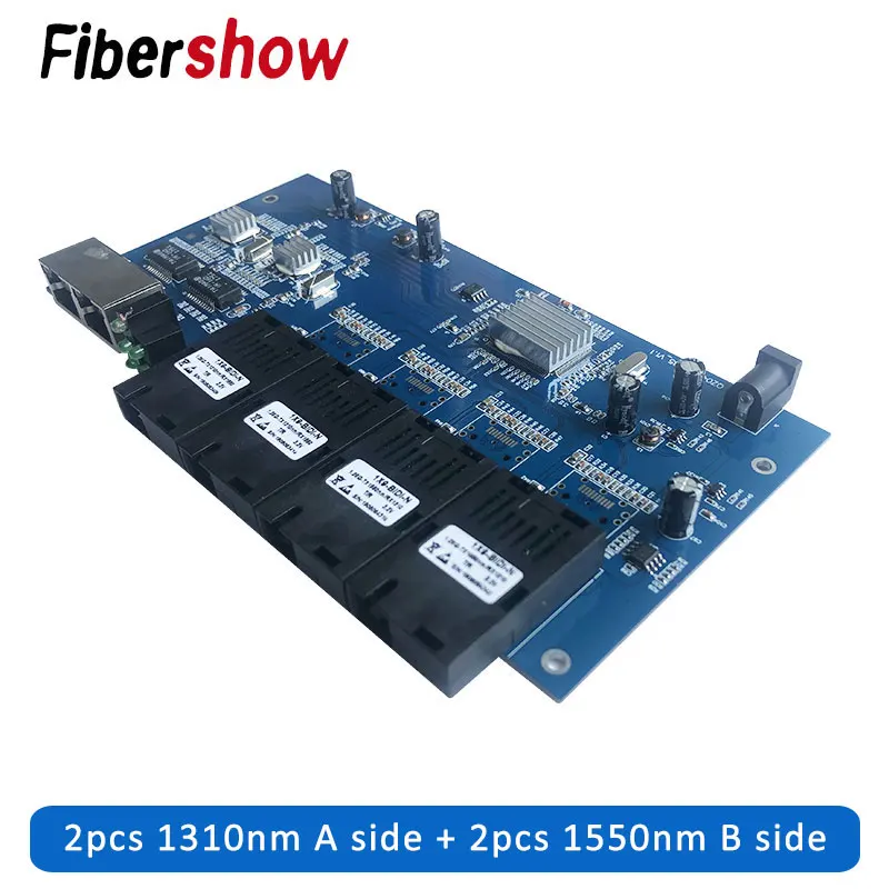 Гигабитный коммутатор Ethernet оптоволоконный оптический промышленного класса 4 1 25G