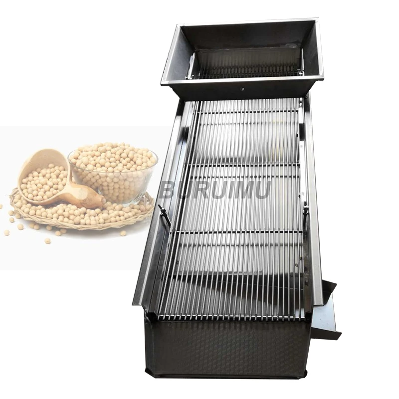 

Mesh Food Vibrating Sieve Machine Shaker Screener Deck Screener Impurities Remover Large Granular Material Screening