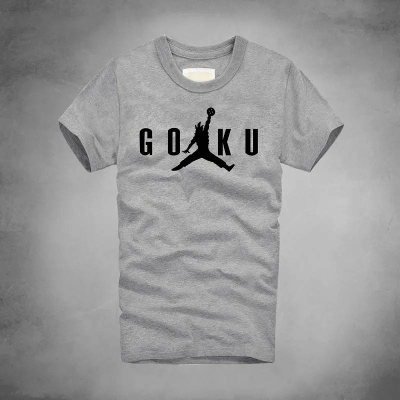 Забавная футболка Dragon Ball Z для мужчин модные хлопковые топы с коротким рукавом
