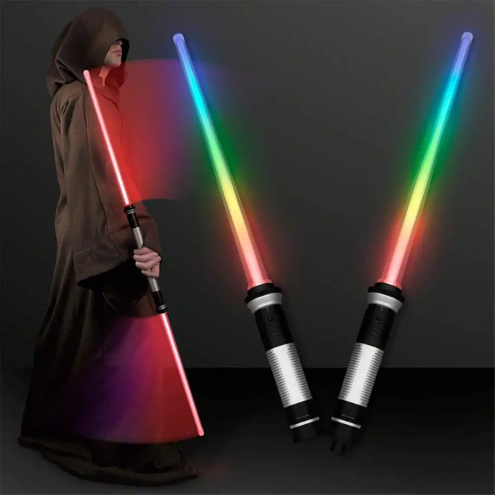

2pcs Hot Sale LED Glow Stick Toy 32inch Telescopic Christmas Light Up Stick Party Luminous Stick Funny Concerts Party Toys