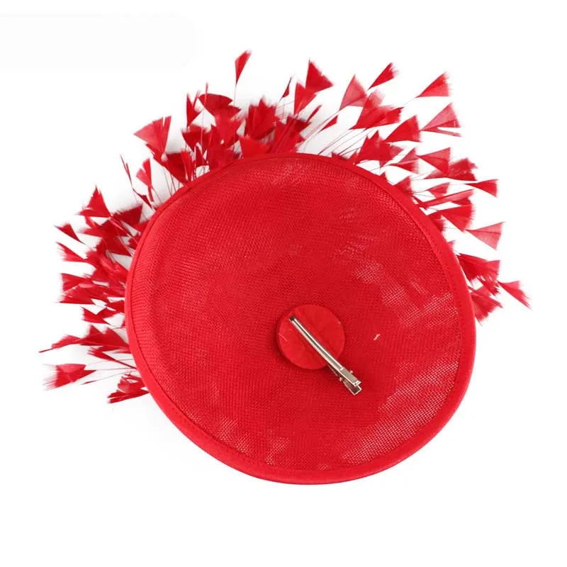 FS женская модная обувь Цвет бежевый белый Sinamay свадебные головные уборы для