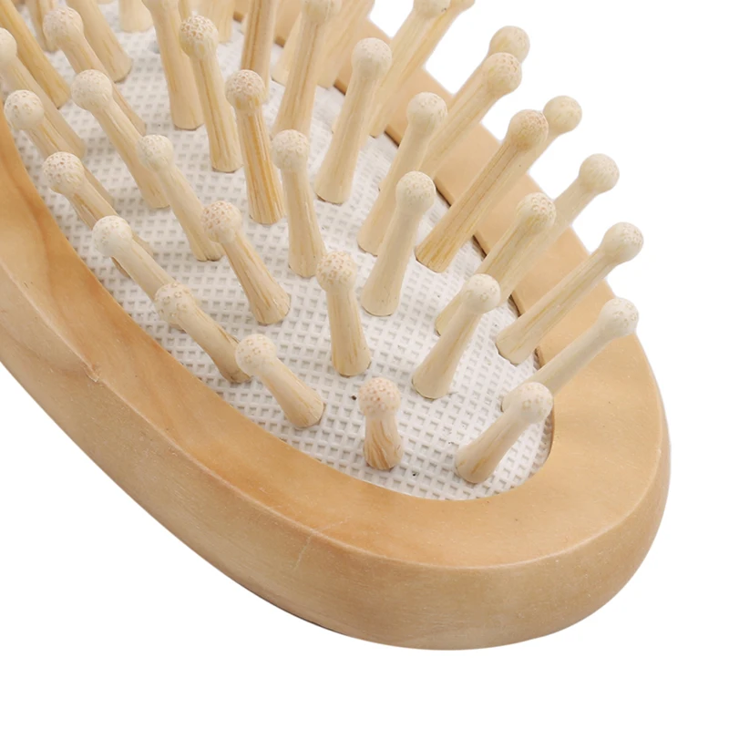 

Hair Magic Comb Detangling Hair Brush Detangle Lice Massage Wooden Women Tangle Hairdressing Salon