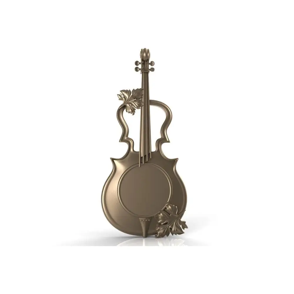 3D models STL Clock Violin | Инструменты