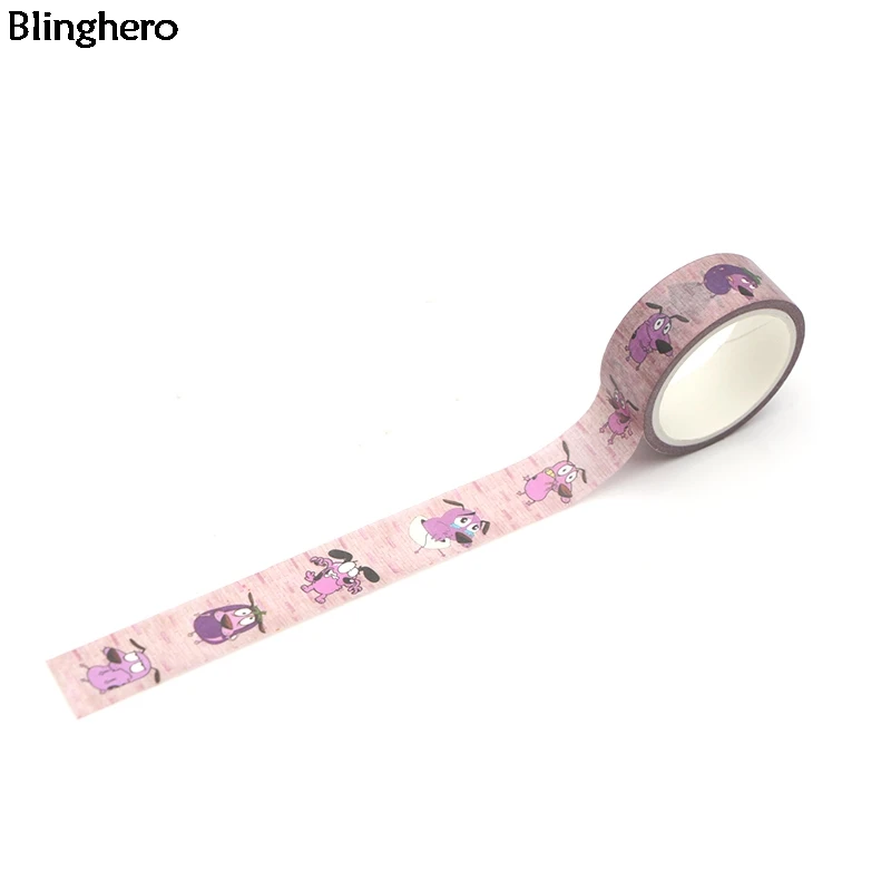 Blinghero собака 15mmX5m забавные лента Washi рукоделие изоляционная Скотч для монтажа