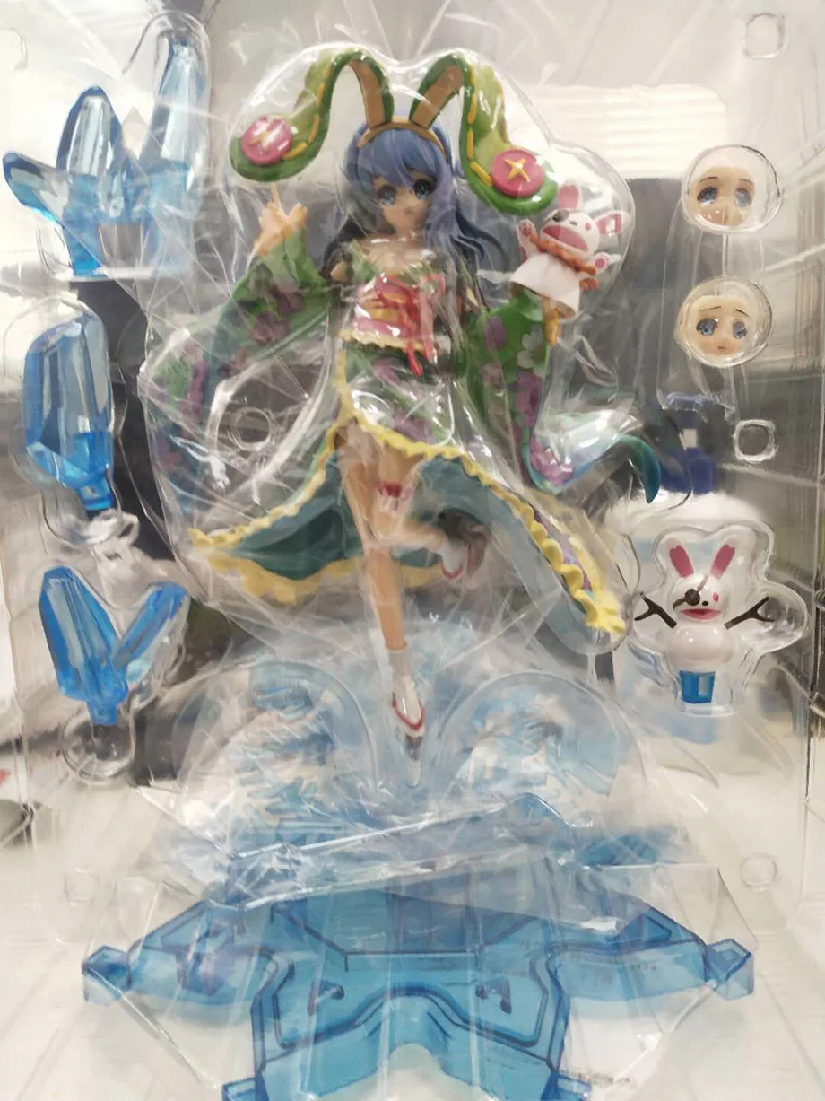 

24cm Anime DATE A LIVE II Yoshino Itakushinaide kimono 1/7 Scale PVC Action Figure Toys Sexy Girl Collection Model Dolls Gift