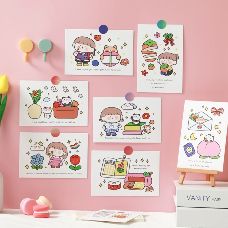 

C1FB 15Pack Cute Girl Wall Collage Kit Aesthetic Pictures, Bedroom Decor