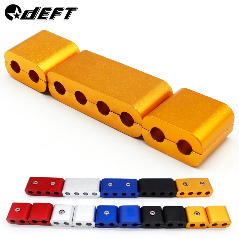 Ловкие 3 шт. двигателя Свеча зажигания провода Сепаратор разделительный зажим