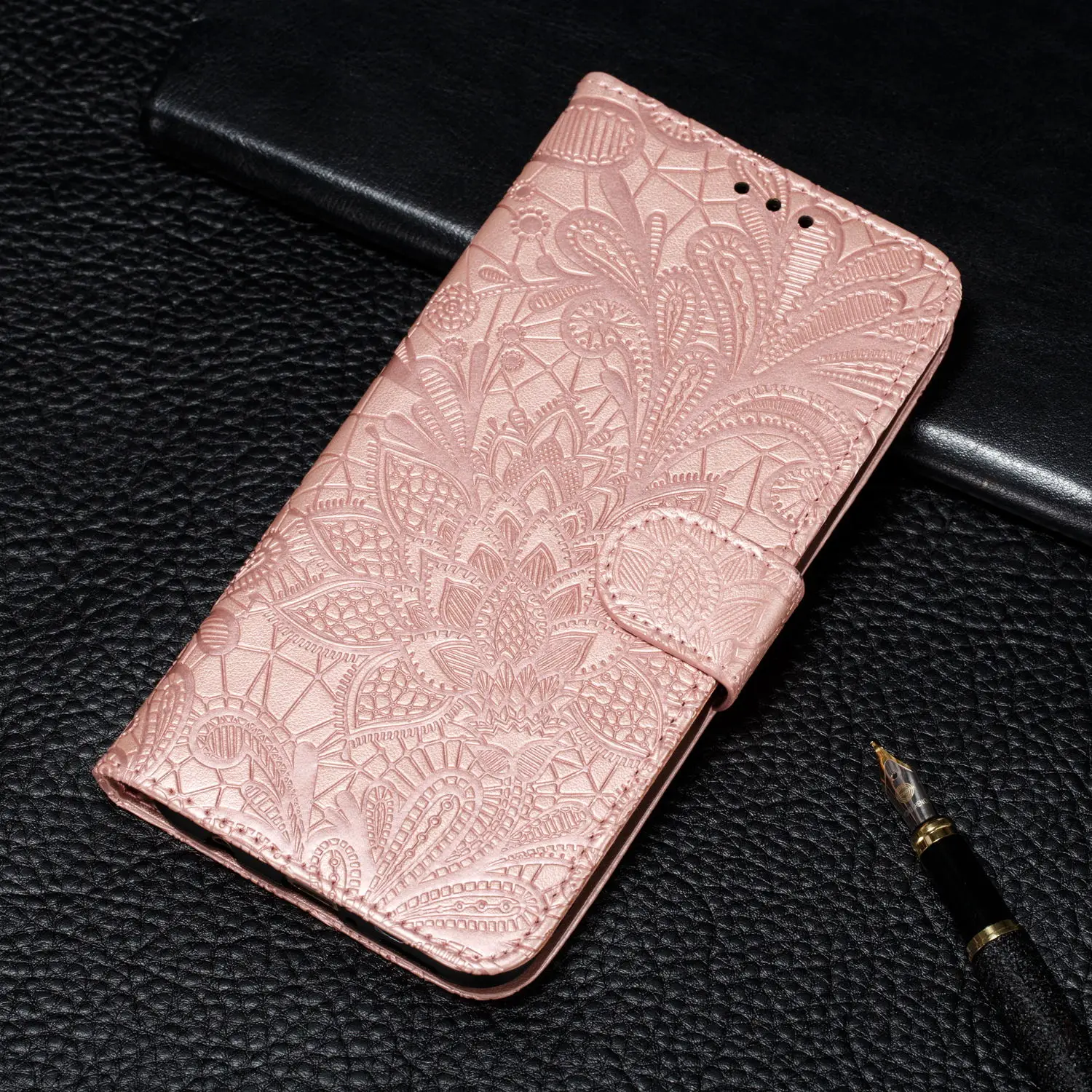 Кожаный чехол-бумажник в стиле ретро чехол-книжка для Samsung Galaxy A10 A20 A20E A71 A40 A50 A60 A70 S9
