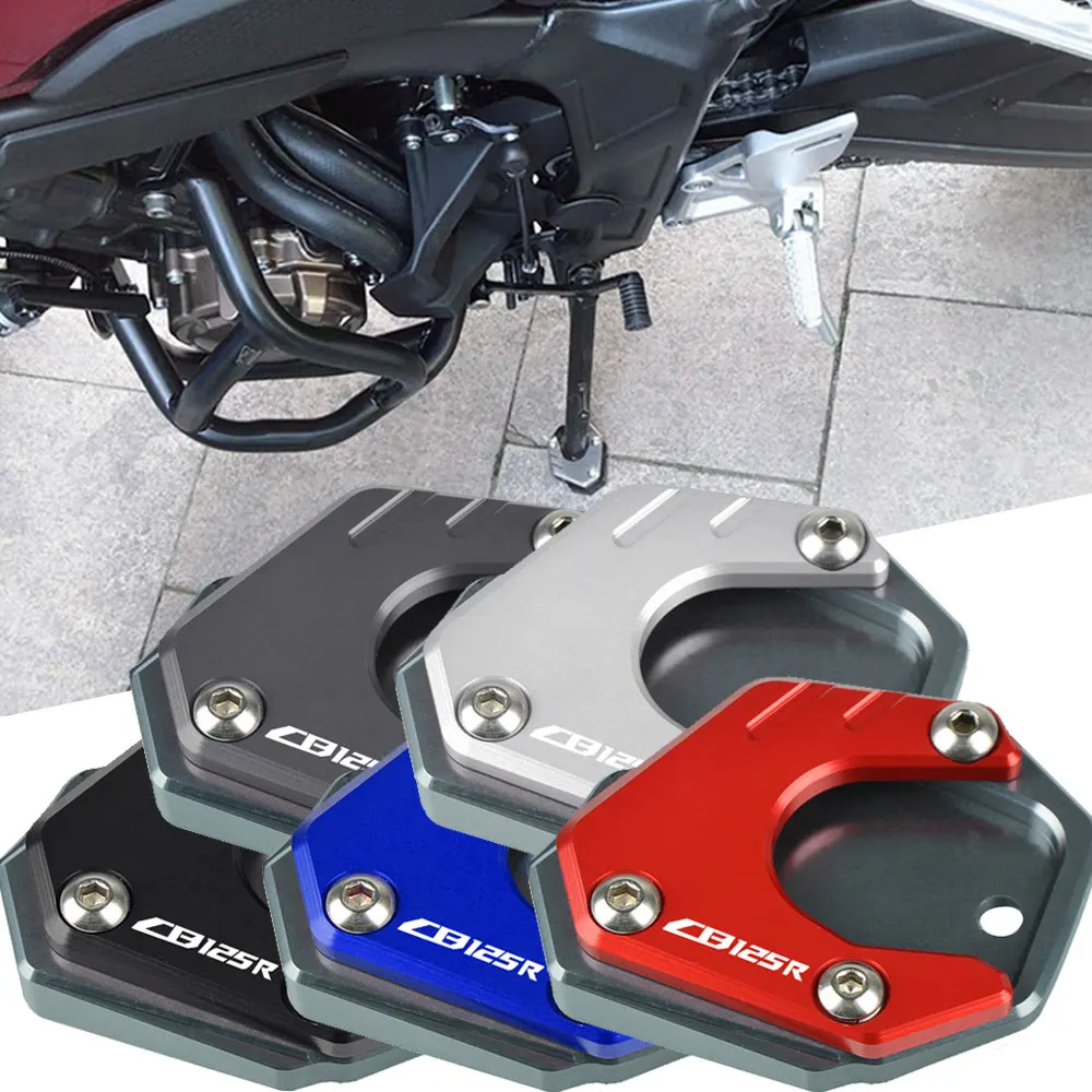 

Для Honda CB125R сертификатом от сертификационной 125R CB125 R 2018 2019 2020 2021 мотоцикла боковые зеркала подставка для ног расширение увеличитель Plate площадку Поддержка подставки