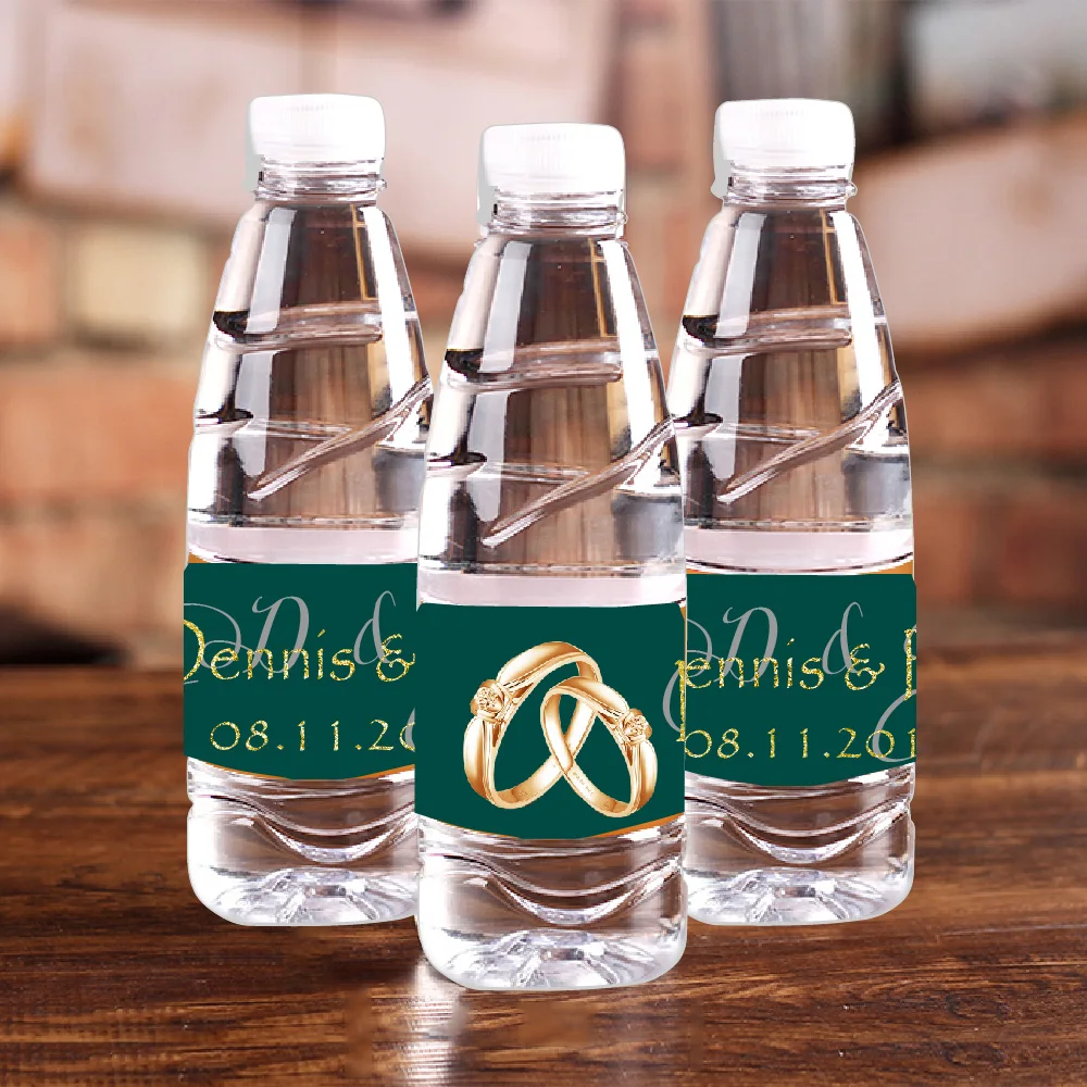 20 шт. этикетки-кольца для бутылок с водой вина шампанского | Дом и сад