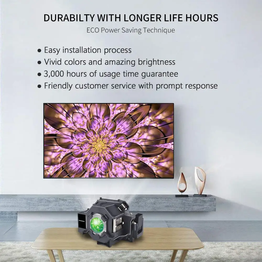 Совместимая лампа для Epson ELPLP41 V13H010L41 | Электроника