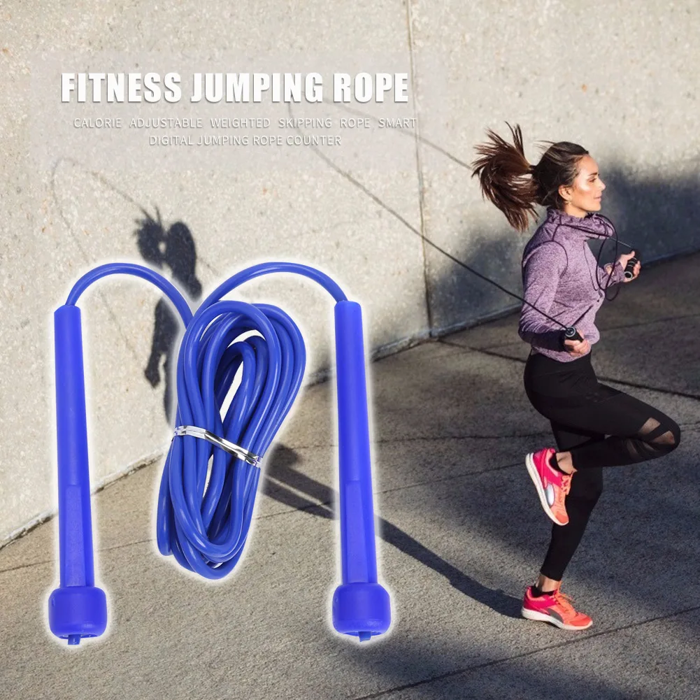 Портативный детский Скакалка тренировочный мягкий ПВХ для детей быстрая 2 м