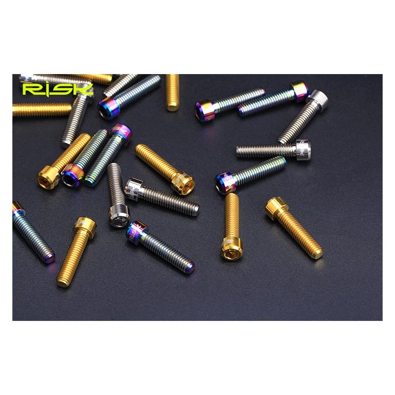 2 шт. Risk titanium M6 * 25 мм велосипедные болты Расширенный MTB диск для дорожного