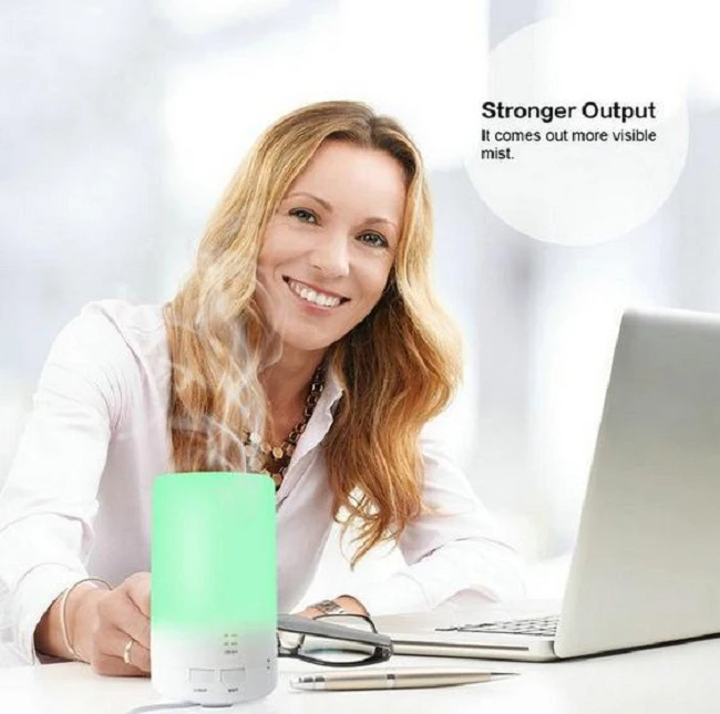 Диффузор для эфирных масел USB Ультразвуковой увлажнитель Портативный диффузор