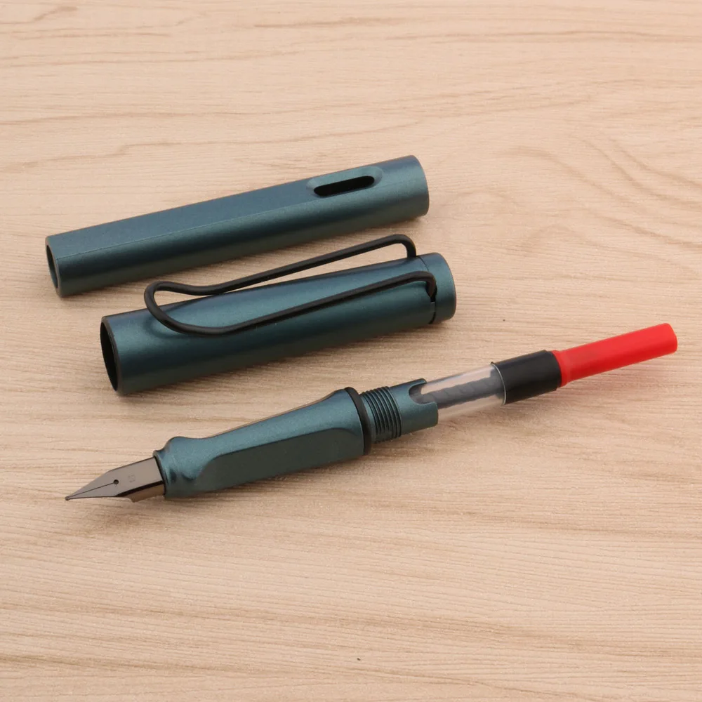 

Standard Classic Office Matte Black Green Gun Black Nib Gift Fountain Pen