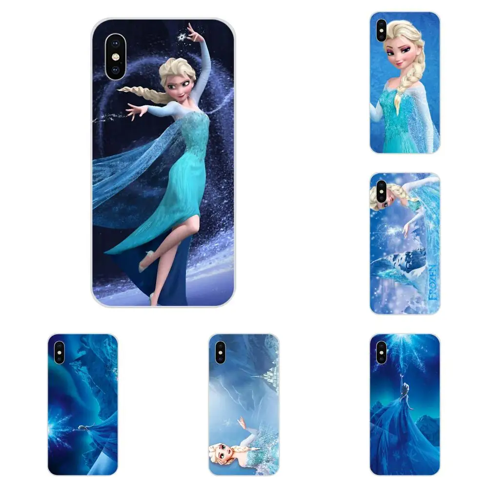 Снежная королева для Galaxy Grand A3 A5 A7 A8 A9 A9S On5 On7 Plus Pro Star 2015 2016 2017 2018 мягкий чехол