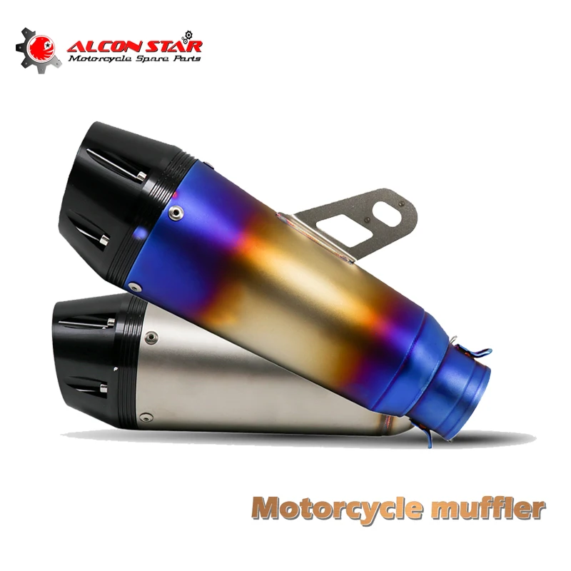 Модифицированный глушитель выхлопной трубы Alconstar- 51 мм для мотоцикла Honda Kasawaki KTM