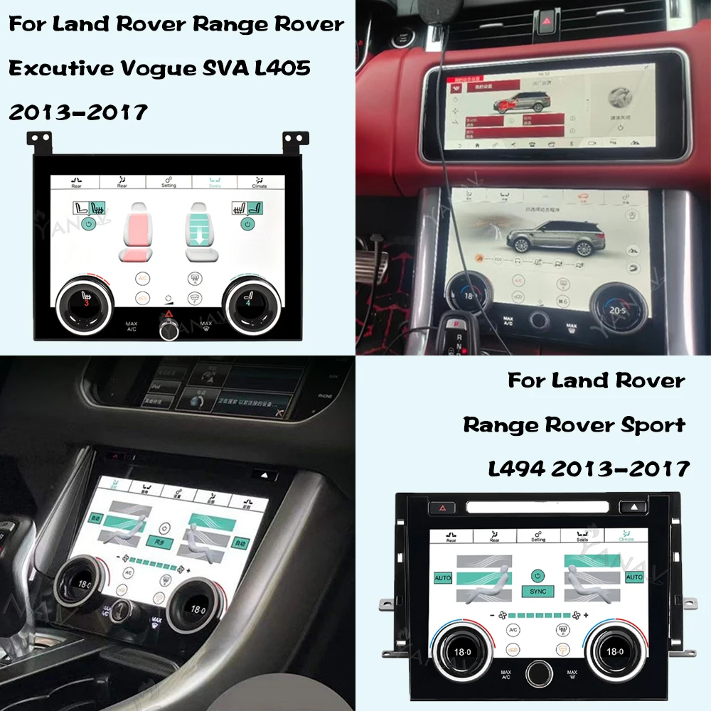 

LCD Climate AC Panel For Land Rover Range Rover Vogue Sport L405 L494 2013-2017 Touch HD Screen Air Conditioning Control Panel