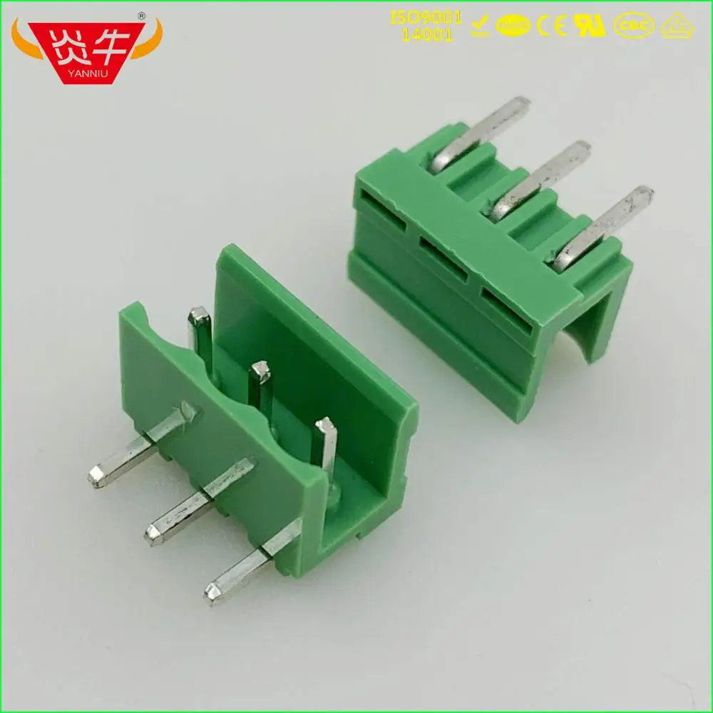 Коннектор для печатной платы HT508R 5 08 2P ~ 12P Штекерная Клеммная колодка мм 2 контакта