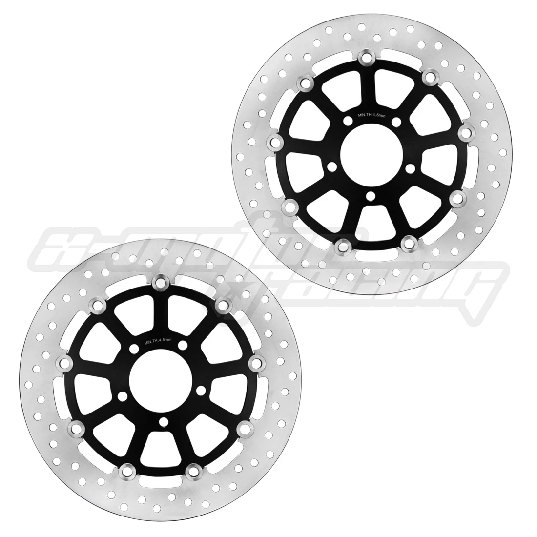 

Motorcycle Front Floating Brake Discs Rotors For SUZUKI DL650 2004 - 2006 DL1000 2002 - 2010 SV1000 2003 - 2007