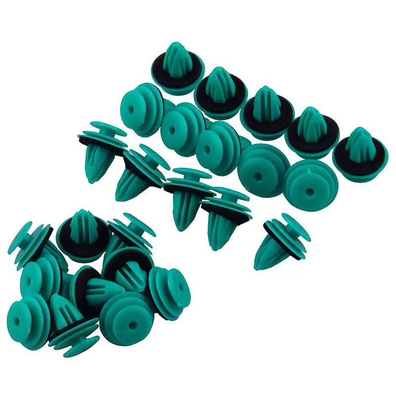 

25 Pcs Trim Panel Nylon Retainer Clips For Toyota 90467-10188