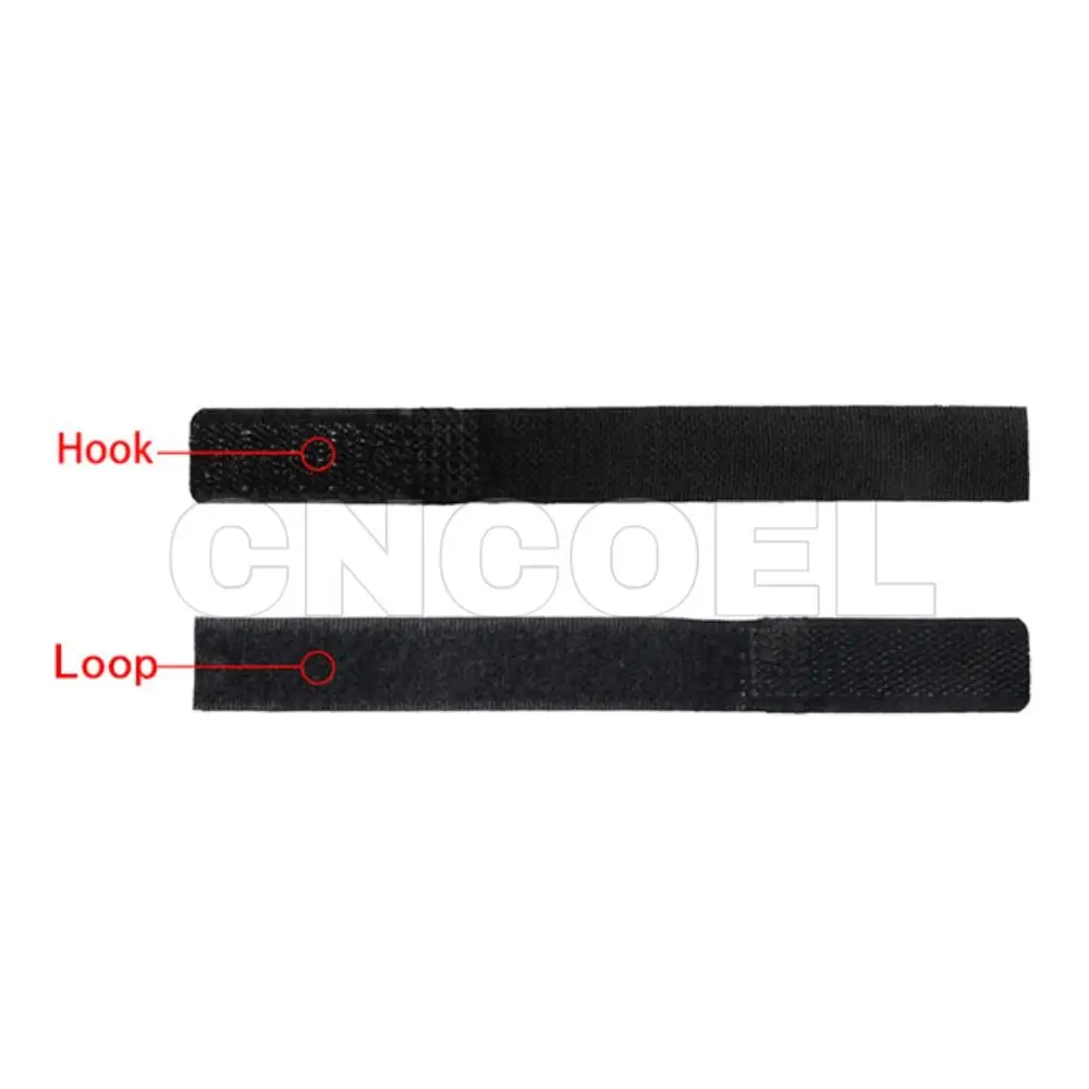 50 шт. нейлоновые разноцветные застежки-липучки для кабелей | Строительство и